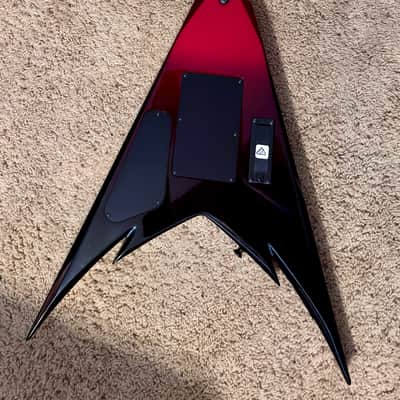Jackson Pro series Demmelition King V 2013 - 2018 - Red with Black Bevels image 4