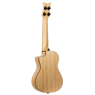 Ortega RUNAB-CC Bamboo Series Solid Bamboo Top & Neck 4-String Concert Acoustic-Electric Ukulele w/Gig Bag image 7