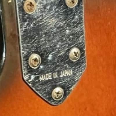 1965 Teisco Kimberly bass Kimberly 1965 - Sunburst image 2