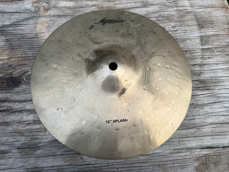 Agazarian 10" Splash Percussion Cymbal image 1