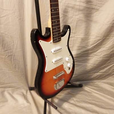 Vintage Harmony 02815 Electric Guitar (Late 70s, 3-Tone Sunburst) image 10
