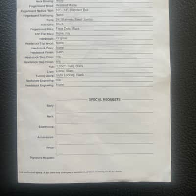 Suhr Modern Antique Roasted Flame Maple Neck 2019 image 18