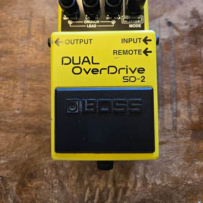 激レア　廃盤　BOSS SD-2 DUAL OverDrive エフェクター Boss SD-2 Dual Overdrive | Reverb
