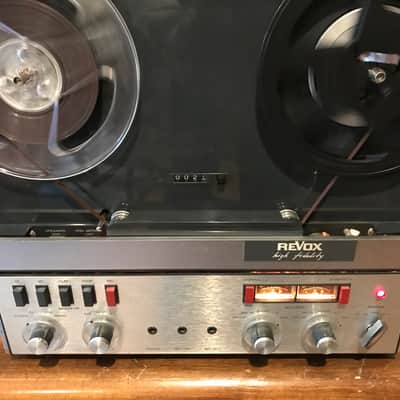 Revox A77 MKII 1970s Black/Silver/Wood image 2