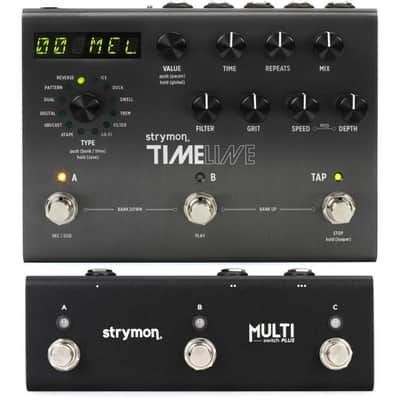 Strymon TimeLine Multidimensional Delay Pedal and Multi Switch Plus Pack image 2