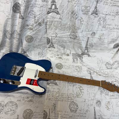 2019 Fender American Professional Telecaster Limited Roasted Neck Sapphire Blue Transparent Light Ash Body ONLY ONE ON THE ENTIRE INTERNET!! image 9