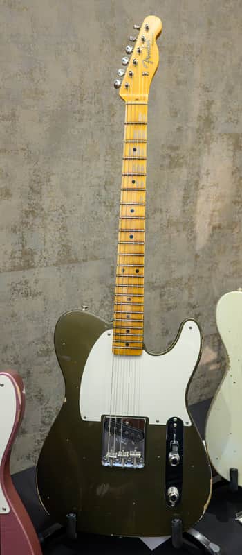 (Pre-Order) Fender 1956 Esquire - Relic With Closet Classic Hardware - 2026 Collection - Time Machine Series, Super Aged Charcoal Frost Metallic - 2026 Summer Dealer Event #150 - Brand New