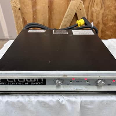 Crown Macro-Tech 2400 Power Amp Amplifier w/XLR Inputs - Twelve Available image 3