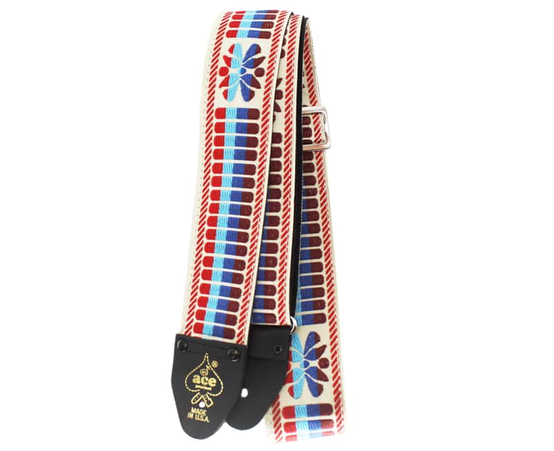 Ace Vintage Reissue Big Sky Guitar Strap by D'Andrea - Made in the USA image 1