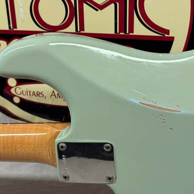 Fender USA Custom Shop Limited Edition WW10-'59 Wildwood 10-59 Stratocaster Relic Guitar with Case 2008 - Faded Sonic Blue / Brazilian Rosewood fingerboard image 13