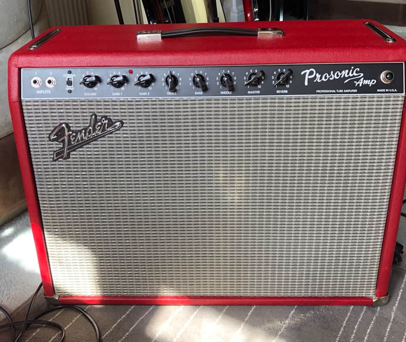Fender Prosonic Amp 2-Channel 60-Watt 2x10" Guitar Combo