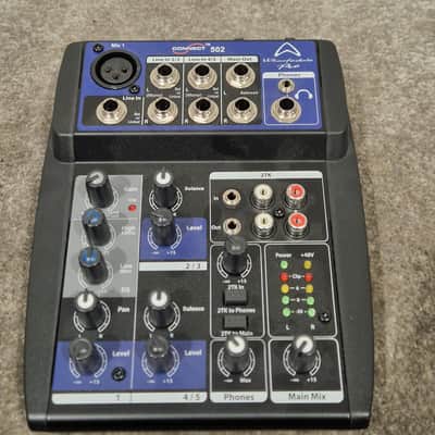 Wharfedale Pro Connect 502 Compact Mixer - 5-Channel Audio Control - Excellent w/ Original Box & Power Supply image 14