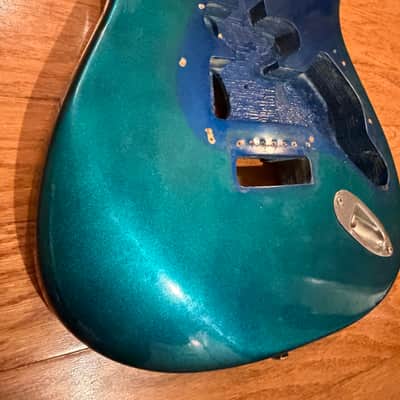 Stratocaster body - Blue image 2