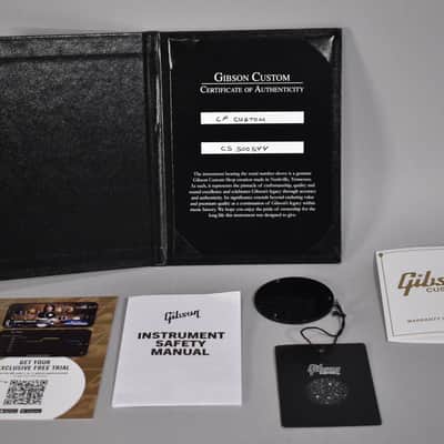2025 Gibson Custom Les Paul Custom Lefty Left-Handed | Gloss Ebony w/OHSC image 16