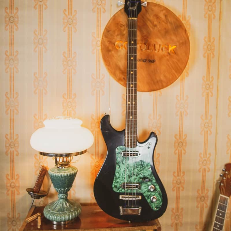Rostov Rare Vintage Bass Guitar Soviet USSR Russia Kavkaz image 1