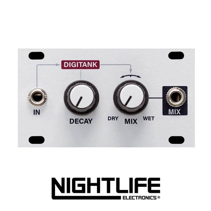 Intellijel Digiverb 1U Silver image 1