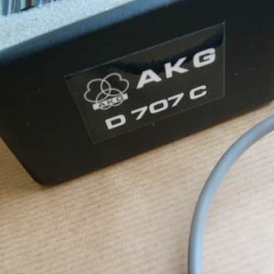 Microphone AKG D 707 C  Dynamic Studio image 2