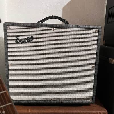 Supro 1695T Black Magick 25-Watt 1x12" Guitar Combo 2016 - Present - Black Rhino image 1