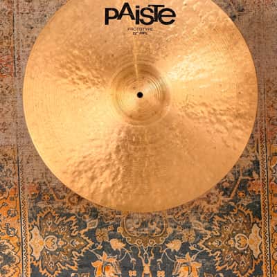 Goldilocks Paiste TRADITIONAL PROTOTYPE 22” LIGHT COMPLEX Ride Crash High Profile 2494 g Unique image 1