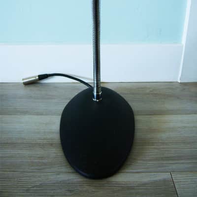 Vintage RARE 1960's Sarsaparilla / Atlas Sound microphone desk stand w AD-13 and XLR connection DS5 DS7 Synder # 2 image 1