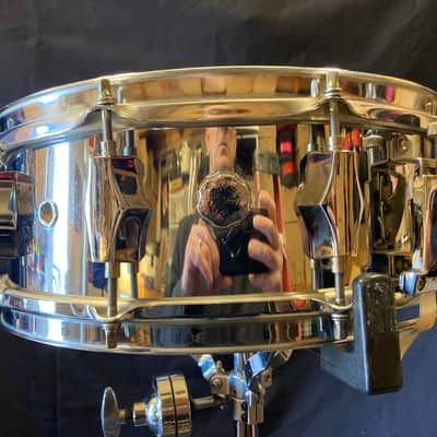 Corder - 5x14" Chrome Over Wood 10-Lug Snare Drum 1970s–1980s image 6
