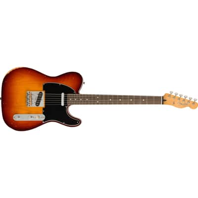 Fender Jason Isbell Signature Custom Road Worn Telecaster - 3-color Chocolate Burst image 4