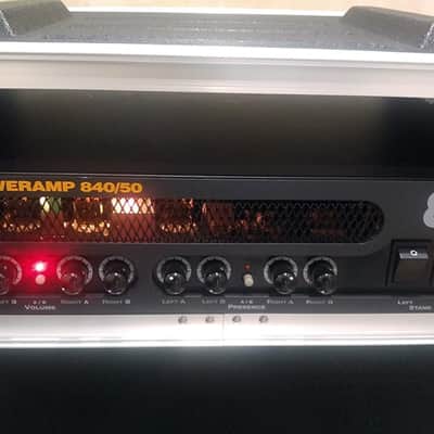 Engl E840/50 2x50-Watt Tube Stereo Poweramp 2018 - Black image 2