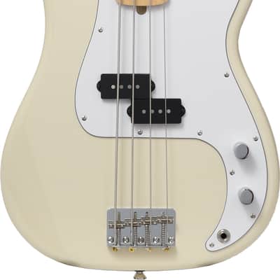 Bacchus Craft Japan Series - BPB-100EX - Limited Edition P-Bass - Olympic White - Maple Fingerboard image 2