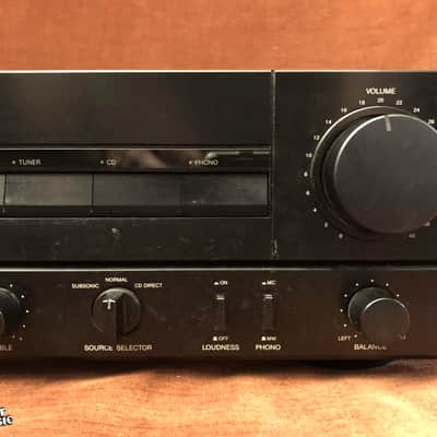 Denon PMA-520 Stereo Integrated Amplifier Vintage Receiver 1989 image 4
