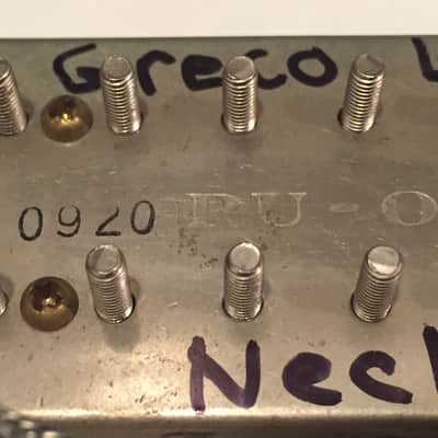 Greco/Maxon Vintage Bridge/Neck Pickup Set 1978 Les Paul LP image 13