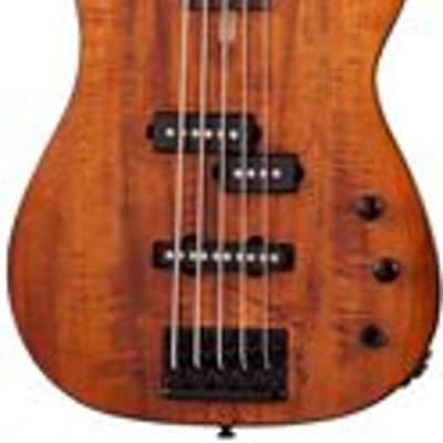 Schecter Michael Anthony MA-5 5-String Bass Guitar Gloss Natural image 1