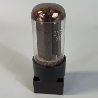 1950s Sylvania 5Y3GT (x2) Matched Pair Vintage Made In USA Rectifier Tube! T133 image 4