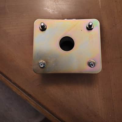 Yamaha Bass Drum Tom Mount Bracket 1990's - Chrome image 2
