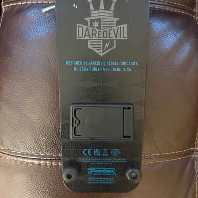 Dunlop DD95FW Cry Baby Daredevil Fuzz Wah 2023 - Present - Black / Chrome image 6