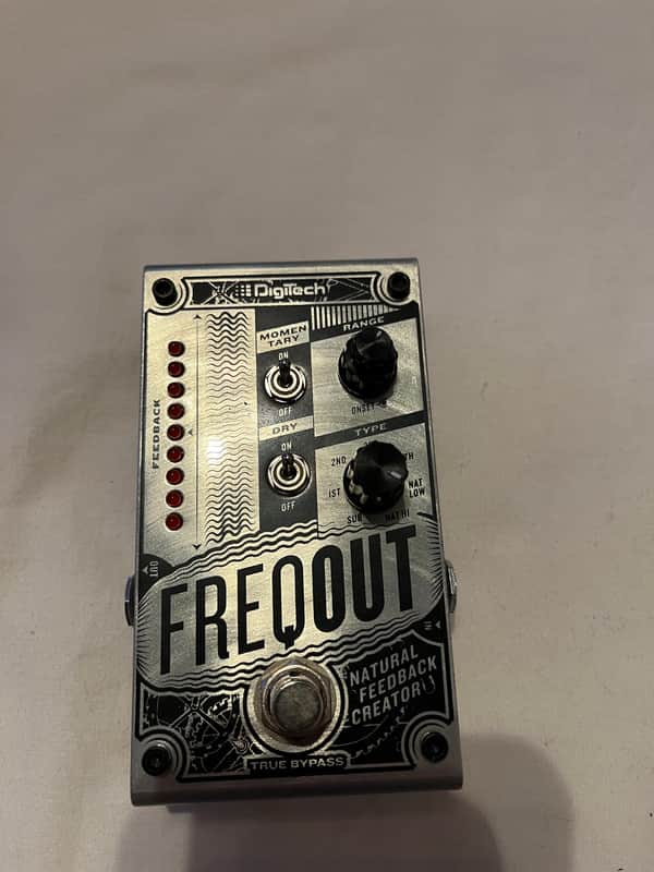 DigiTech FreqOut Natural Feedback Creator 2010s - Silver/Black image 1