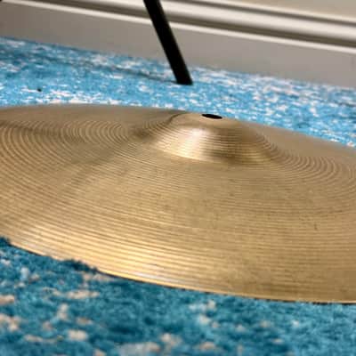 VINTAGE 14” Sabian AA SIZZLE Hats 975g 1338g image 3