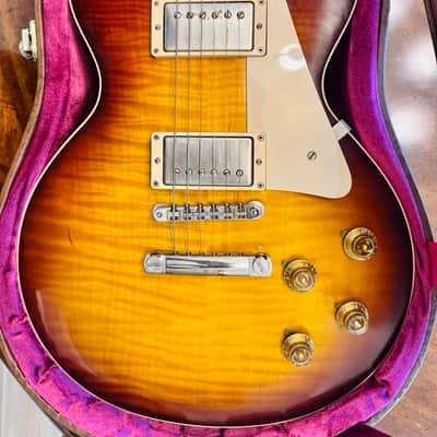 Gibson Les Paul Custom Shop 1959 Reissue VOS 2012 - Dealer Select Top Dark Burst image 4