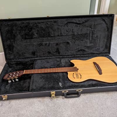 Godin Multiac Nylon Duet Early 2000's - Natural Semi Gloss image 15