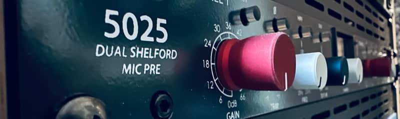 Rupert Neve Designs 5025 Shelford Dual Microphone Preamp 2021 - Present - Shelford Blue image 1