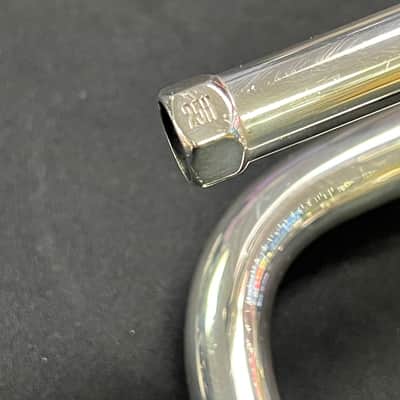 Silver Plated Vincent Bach 229 Large Bore ‘C’ Trumpet 25H Lead Pipe image 5