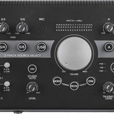 Mackie Big Knob Studio+ 4x3 Studio Monitor Controller and USB Audio Interface | 2 Mic Preamps image 1