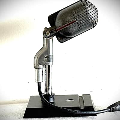 Vintage 1940's SHURE 708A "Stratoliner" Microphone , working w/stand & cable image 10