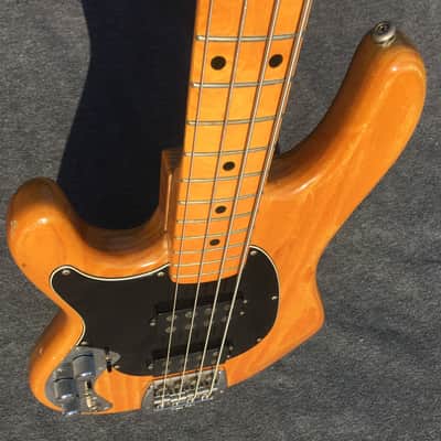 Music Man Sabre Bass Lefty Natural Maple Neck Pre Ernie Ball 1980 image 7