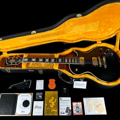 2024 Gibson Les Paul Custom '68 Historic Reissue Custom Shop Murphy Lab Ultra Light Aged ~ Ebony image 12