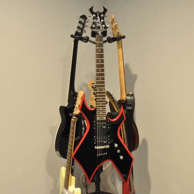 B.C. Rich Warlock Red Bevel Widow -2011 Near Mint with Quality Gig Bag!!! image 2