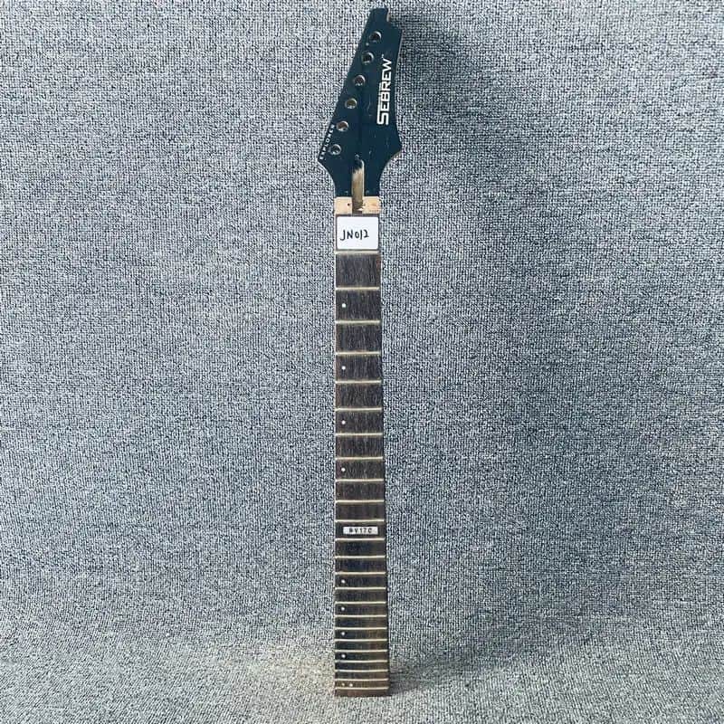Black Sebrew Guitar Maple Neck, Rosewood Fingerboard 24 Frets image 1