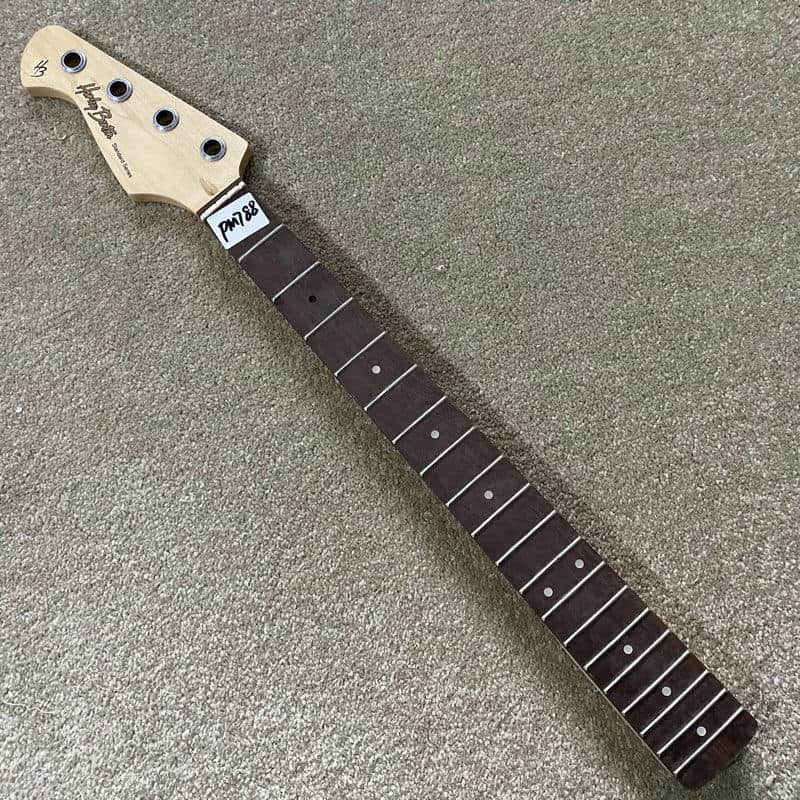 Harley Benton 4 String Bass Neck, Rosewood Fretboard 19 Frets image 1