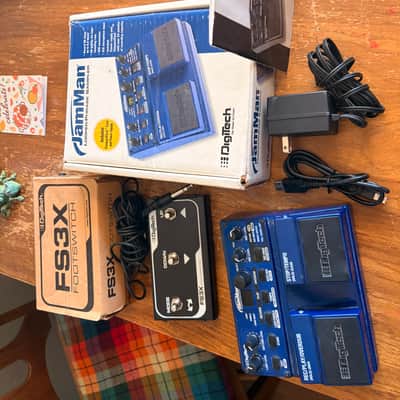 DigiTech JamMan 2000s - Blue image 1