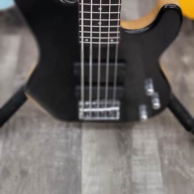 AIO Wolf JB5 5 String Jazz Bass - Ebony New Model w/ Humbucker PU GS-001 image 11