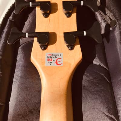 Epiphone 1996 Les Paul Bass Made In Korea Sunburst Red  w/ New Strings & Set Up image 7
